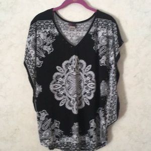 Mandala Top with Dolman Sleeves